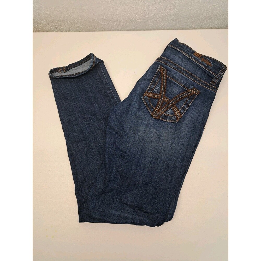KUT From the Kloth "Stevie Straight Leg" Women's Sz 2 Dark Wash Jeans